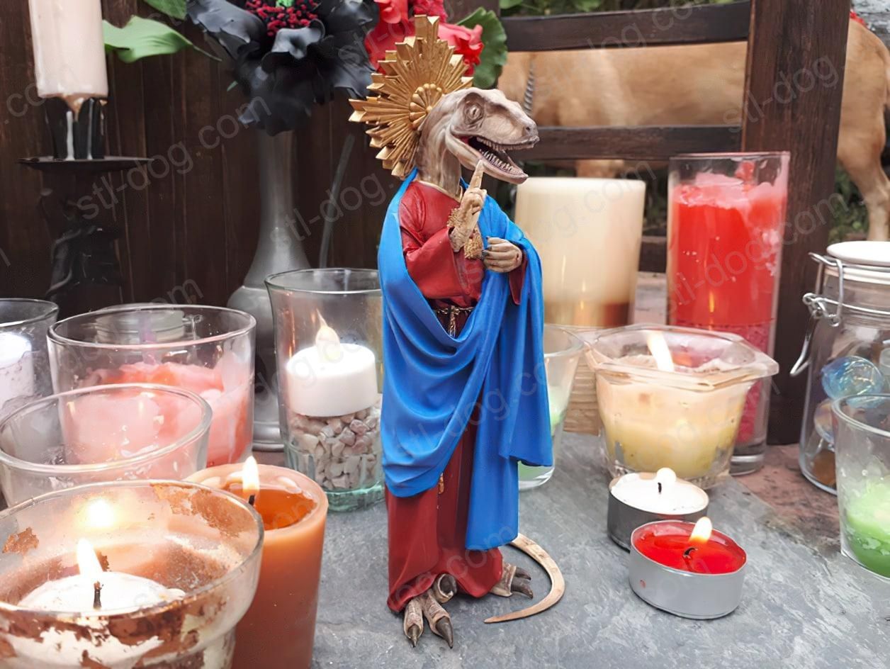 猛禽耶稣 Raptor Jesus 3D打印模型图纸